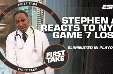 KNICKS WERE AN INFIRMARY! 😩 Stephen A. blames NYK's Game 7 loss on injuries | First Take