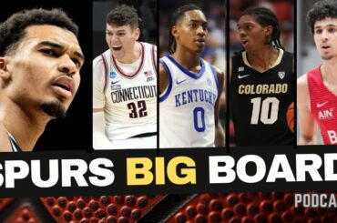 Who Fits BEST With Wembanyama? Spurs 24 NBA Draft Big Board | Rob Trejo Jr