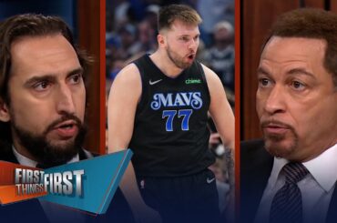 Mavericks beat Thunder, What does making the West Finals mean for Luka? | NBA | FIRST THINGS FIRST