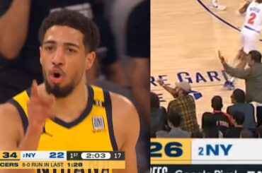 Tyrese Haliburton has words for trash talking Knicks fans after going crazy in Game 7