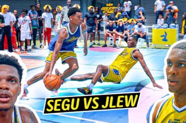 The SHIFTIEST Hoopers EVER Meet in LEGENDARY 1v1... Jlew vs Ronaldo Segu | Nesquik Creator Court