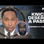 Stephen A. DELIVERS HONEST opinion about Knicks to Shannon Sharpe & Perk | First Take