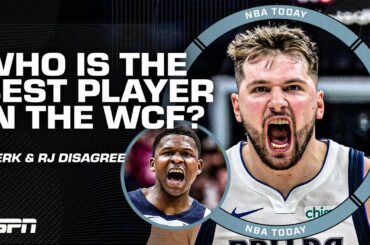 🚨 PERK & RJ DEBATE 🚨 Is Luka Doncic or Anthony Edwards the BEST PLAYER in the WCF? | NBA Today