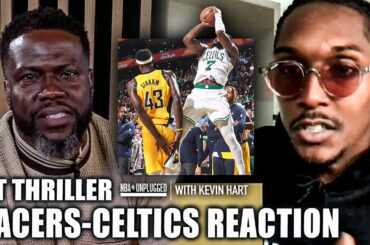 REACTION to ending of Pacers vs. Celtics Game 1 from Kevin Hart & Lou Williams 👀 | NBA Unplugged