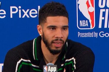 Jayson Tatum talks Game 1 Win vs Pacers, Postgame Interview