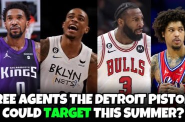 Unrestricted Free Agents The Detroit Pistons Could Target This Summer