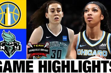 Chicago Sky vs New York Liberty Highlights (First Half) | Women's Basketball | 2024 WNBA