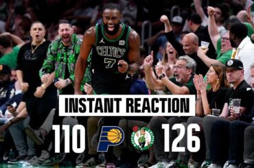 INSTANT REACTION: Jaylen Brown was on fire in Game 2 vs. Pacers, Celtics take 2-0 series lead