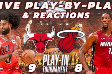 Chicago Bulls vs Miami Heat | Live Play-By-Play & Reactions