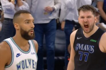 Luka Doncic most INSANE game winner vs Timberwolves in Game 2 and trash talks Rudy Gobert