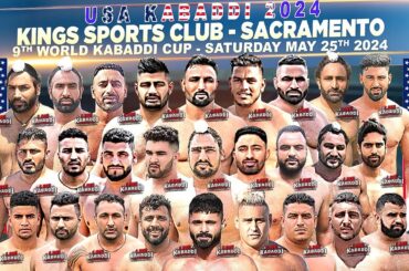 LIVE - 2024 USA Kabaddi - Sacramento Kings Kabaddi Cup 2024 - Week 1