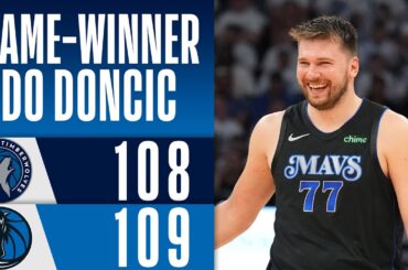 GAME-WINNER SURREAL DO LUKA DONCIC! Minutos finais de Timberwolves x Mavericks