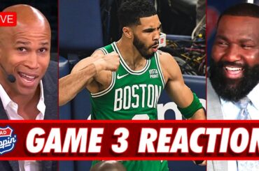 CELTICS CRAZY COMEBACK ON PACERS | GAME 3 LIVE REACTION w/ RICHARD JEFFERSON and KENDRICK PERKINS