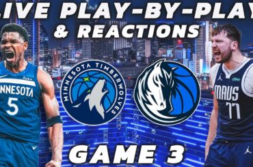 Minnesota Timberwolves vs Dallas Mavericks | Live Play-By-Play & Reactions