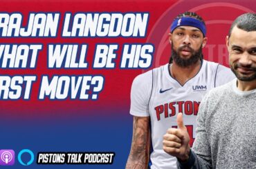 Trajan Langdon Named The New President Of Basketball Ops | Pistons Talk Podcast