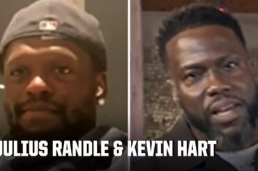 Julius Randle tells Kevin Hart what the Knicks' future holds during ECF Game 4 | NBA Unplugged