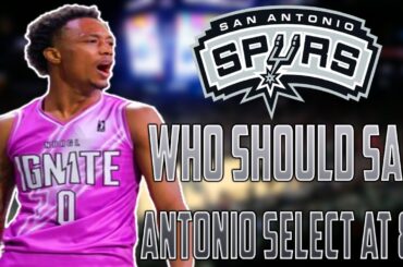 Who Should The San Antonio Spurs Select With Pick 8 In The 2024 NBA Draft!!