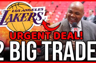 LAST MINUTE! 2 TRADES FOR THE LAKERS! LAKERS SURPRISE EVERYONE! TODAY’S LAKERS NEWS