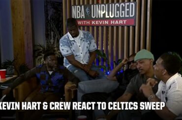 Kevin Hart REACTS to the Celtics sweeping the Pacers & advancing to the NBA Finals 👀 | NBA Unplugged