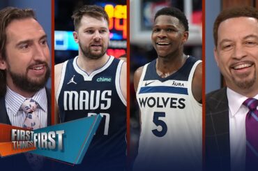 Timberwolves stave off elimination in Game 4, Luka & Mavs in trouble? | NBA | FIRST THINGS FIRST