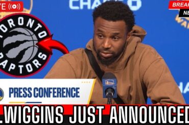 🚨 MY GOD! LOOK WHAT ANDREW WIGGINS SAID ABOUT THE TORONTO RAPTORS! SURPRISE THE NBA! RAPTORS NEWS.