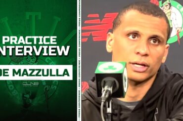 Joe Mazzulla: Kristaps Porzingis HASN'T Had Injury Setback | Celtics Practice