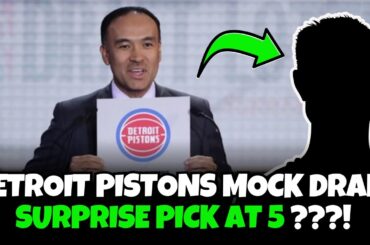 Reacting To Bleacher Report Detroit Pistons 2024 NBA Mock Draft