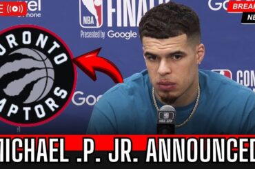 🚨Urgent news! Toronto Raptors, signs with Michael Porter Jr. Great Exchange, TORONTO RAPTORS .