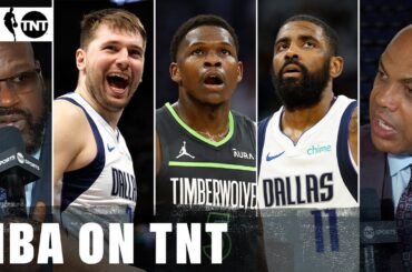 Inside Guys React To Luka & Kyrie Leading Mavs BLOWOUT Win Over Timberwolves In Game 5 | NBA on TNT