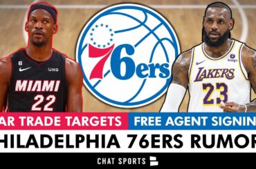 76ers Trade Rumors On Jimmy Butler + PERFECT Sixers Offseason Move & 76ers Draft Targets | Q&A