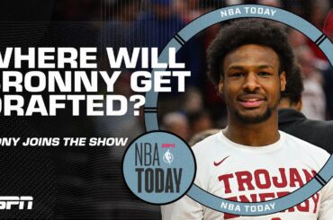 Bronny James climbing NBA Draft boards + Who will go No. 1? | NBA Today