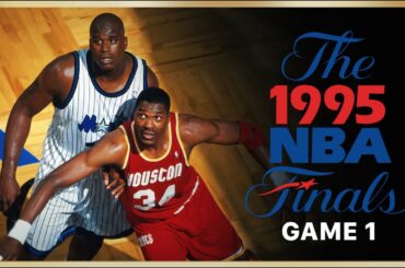 1995 NBA Finals Full Game 1 | Houston Rockets vs Orlando Magic