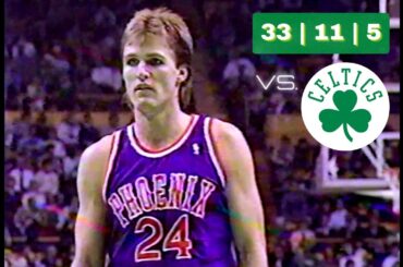 Suns at Celtics 1/4/1989 (Highlights) - Tom Chambers 33 pts | 11 reb | 5 ast