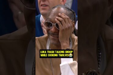 Snoop Dogg COULDN'T BELIEVE Luka went at him MID GAME!😭