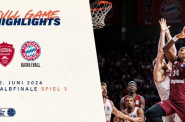 Würzburg Baskets vs. FC Bayern München Basketball - Full Game Highlights - HF SP3, Saison 2023/24