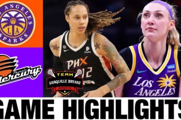 Los Angeles Sparks vs Phoenix Mercury Highlights | Women's Basketball | 2024 WNBA