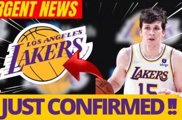 🔥 LAST HOUR! NOBODY EXPECTED THIS! LAKERS CONFIRM! LAKERS UPDATE! LOS ANGELES LAKERS NEWS