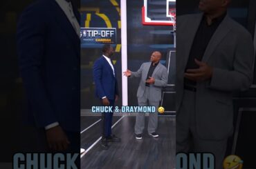 "Y'all were in the play-in!" Chuck had to remind Draymond 💀