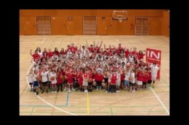 Mon. Moment! #JakobPoeltl just wrapped up his Basketball camp in Vienna this weekend! Let's GO YAK!!