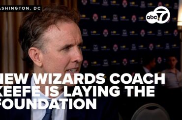 New head coach Brian Keefe tackles the expectations for the Washington Wizards