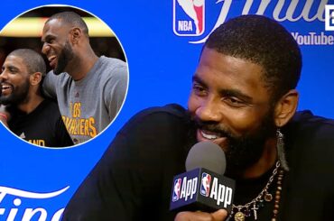 Kyrie Irving Responds to LeBron's Comments on Being Mad They're Not Teammates Anymore