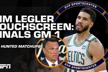 Tim Legler Touchscreen: Celtics beat the Mavericks in Game 1 of the NBA Finals | SC with SVP