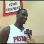 Kwame Brown Interview At The Detroit Pistons Media Day (2008)