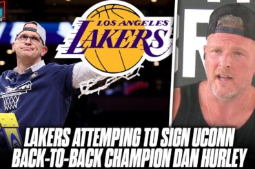 Is Dan Hurley Going To Leave Back To Back Champion UConn For Lakers? | Pat McAfee Reacts