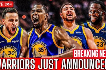 URGENT! Warriors Confirms The MOST STRONGEST TEAM in NBA History! Golden State Warriors News