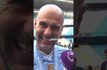 "Somos como los Chicago Bulls" 🔊 Pep Guardiola, después de ganar su sexta #PremierLeagueDAZN ⚽ 🏴󠁧󠁢󠁥