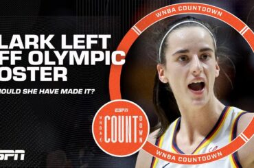 Reacting to Caitlin Clark being LEFT OFF USA Basketball National Team roster | WNBA Countdown