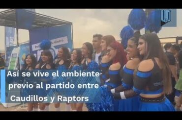 Así el ambiente en el Estadio Corregidora, previo a la Gran Final entre Caudillos y Raptors