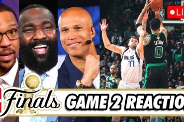 Celtics Take a Commanding 2-0 Lead Over Dallas | NBA Finals Reaction | RJ, Big Perk and More!