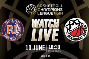 LIVE - Pelita Jaya Basketball v Shahrdary Gorgan | #BCLASIA 2024